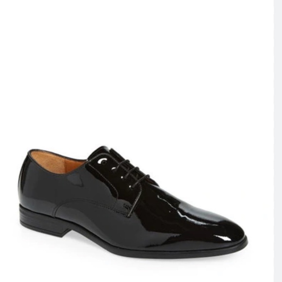 Ted Baker Watele Water Resistant
Plain Toe Derby In Black Patent men size 13 - Picture 1 of 16